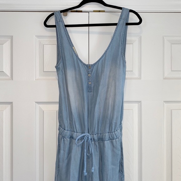 CLOTH & STONE denim jumpsuit - Picture 3 of 6